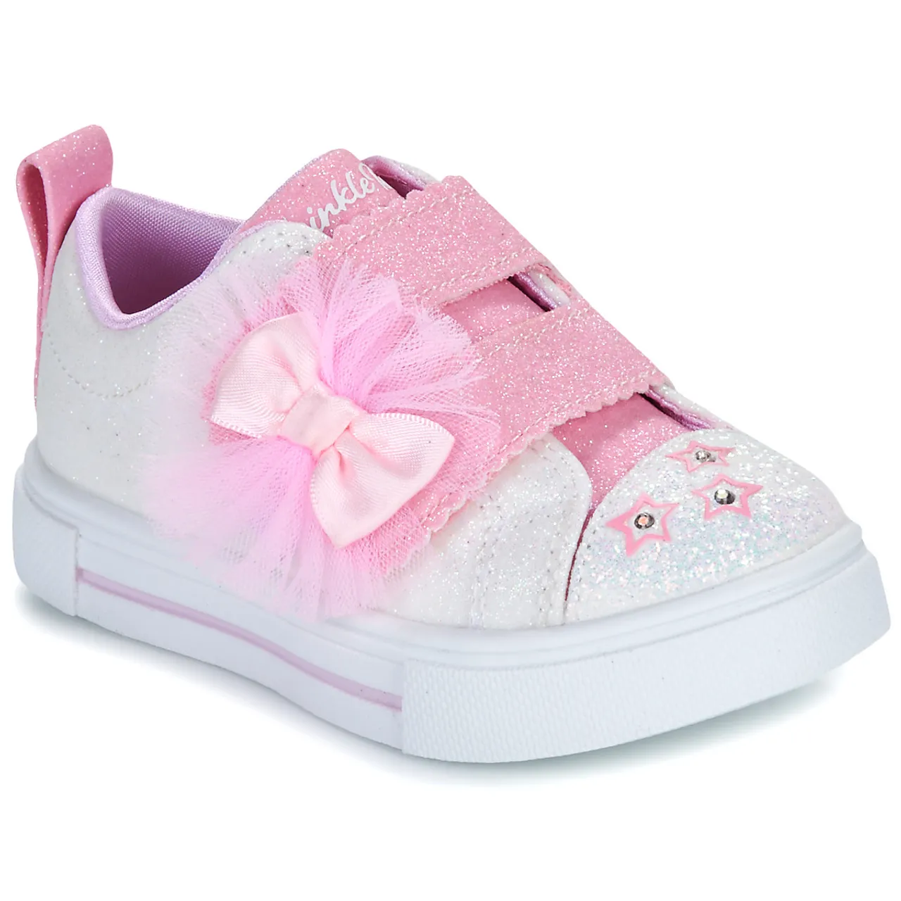 Skechers  TWINKLE SPARKS - GLITTER GEMS  girls's Children's Shoes (Trainers) in White