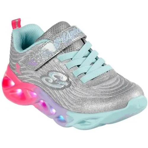 Skechers  Twisty Brights  girls's Children's Shoes (Trainers) in Silver