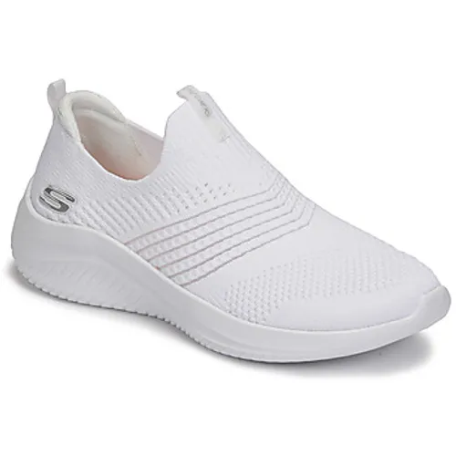 Skechers  ULTRA FLEX 3.0  women's Slip-ons (Shoes) in White