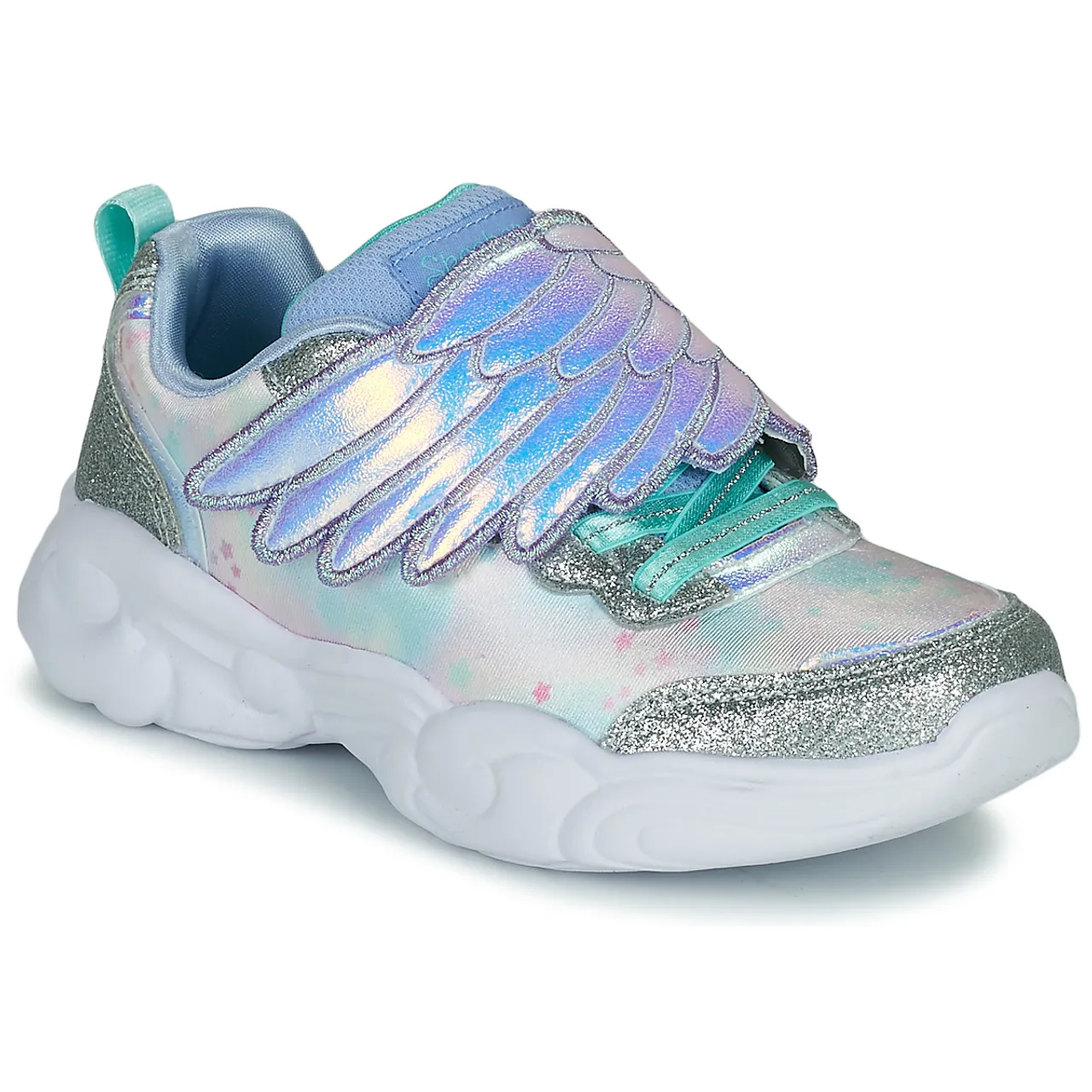 Skechers  UNICORN STORM  girls's Children's Shoes (Trainers) in Silver