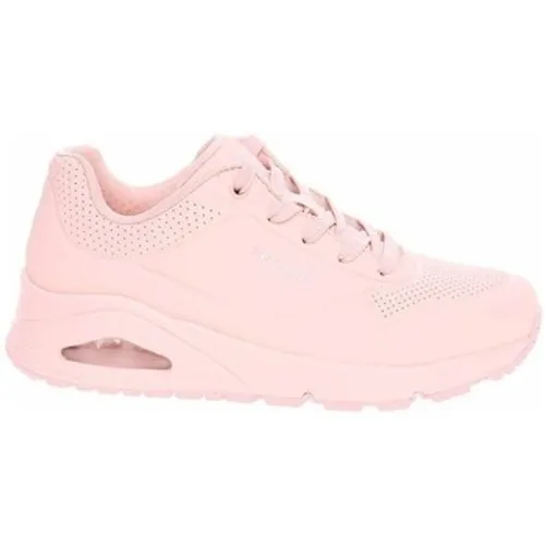 Skechers  Uno Frosty Kicks  women's Shoes (Trainers) in Pink