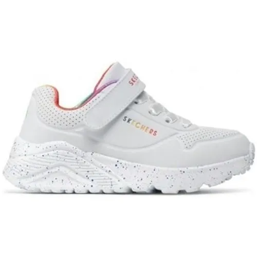 Skechers  Uno Lite  boys's Children's Shoes (Trainers) in White