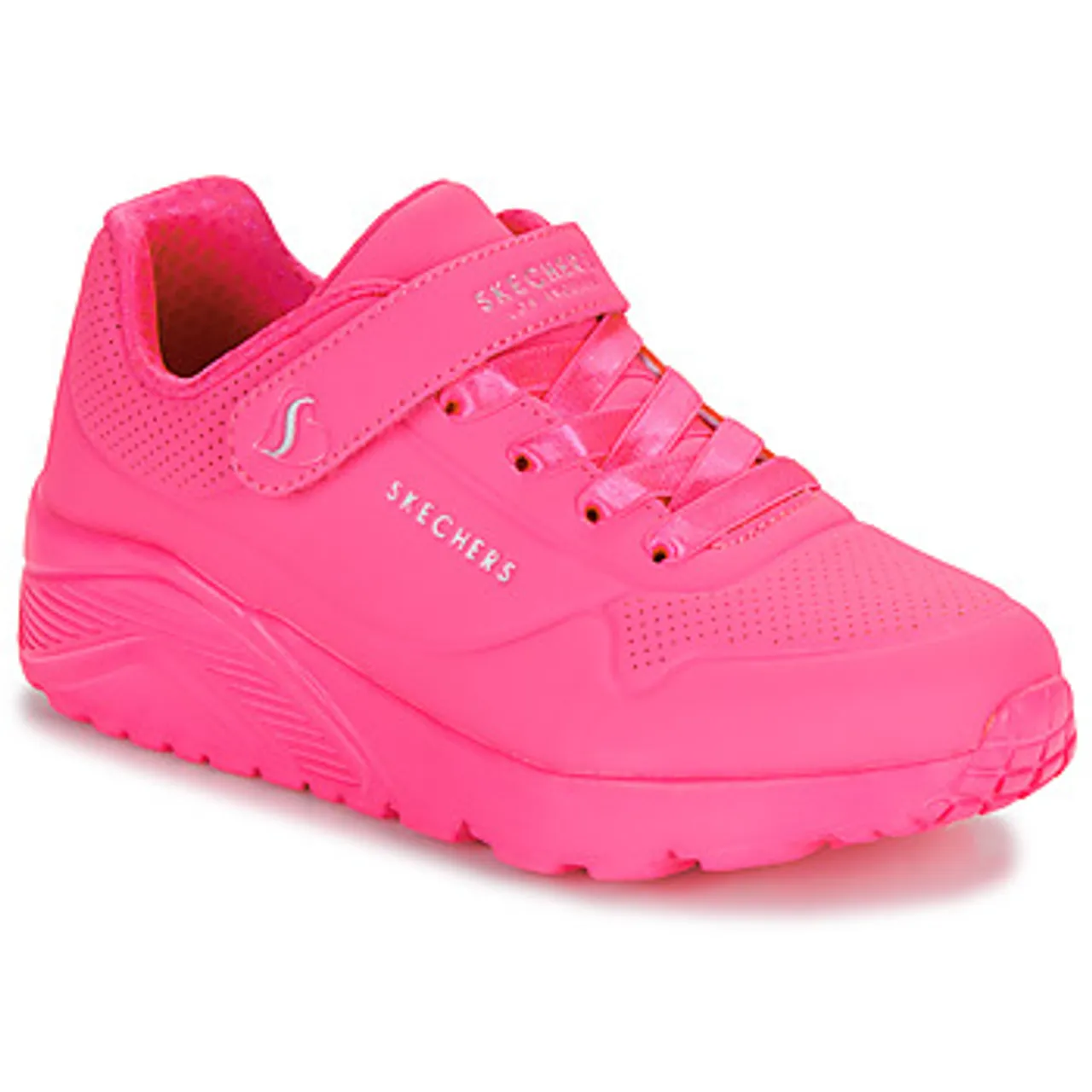 Skechers  UNO LITE - CLASSIC  girls's Children's Shoes (Trainers) in Pink