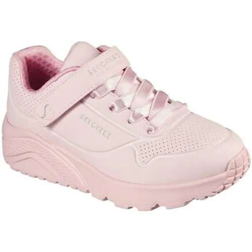 Skechers  Uno Lite Frosty Vibe  boys's Children's Shoes (Trainers) in Pink