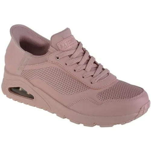 Skechers  Uno-Slip-In Air  women's Shoes (Trainers) in Pink