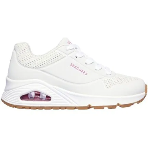 Skechers  Uno Stand ON Air  boys's Children's Shoes (Trainers) in White