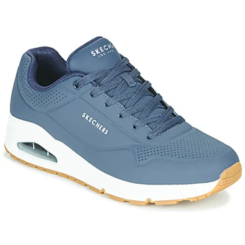 Skechers  UNO STAND ON AIR  men's Shoes (Trainers) in Blue