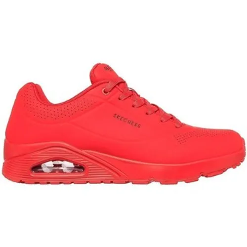 Skechers  Uno Stand ON Air  men's Shoes (Trainers) in Red