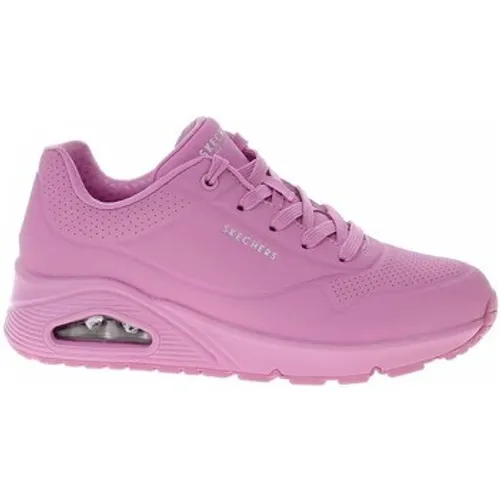 Skechers  Uno Stand ON Air Pink  women's Shoes (Trainers) in Pink