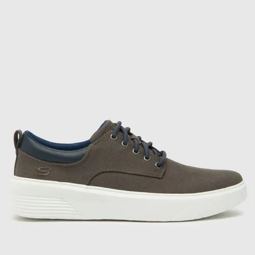 Skechers Viewson Doriano Slip-on Shoes In Grey