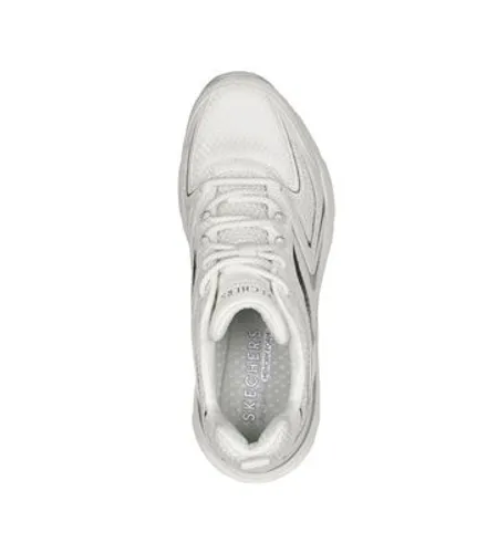 Skechers White Tres Air Uno Revolution-Airy Trainers New Look