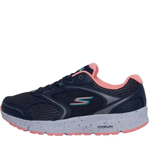 SKECHERS Womens Go Run Consistent Dynamic Energy Neutral Running Shoes Navy/Pink