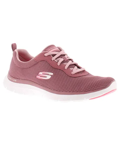 Skechers Womens Trainers Flex Appeal 4 0 Lace Up mauve - Pink