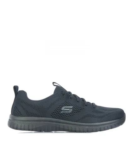 Skechers Womenss Virtue - Kind Favor Trainers in Black Textile