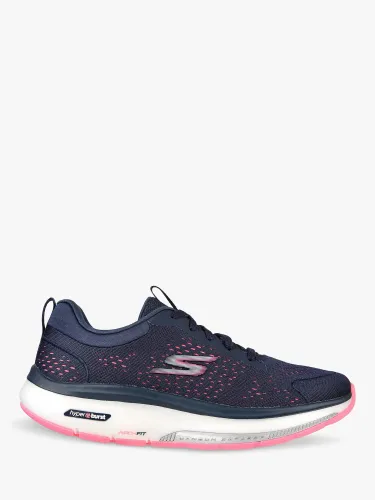 Skechers Workout Walker Outpace Trainers, Navy/Multi - Navy/Multi - Female