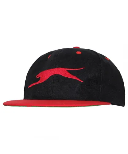Slazenger Logo Mens Black/Red Cap - One