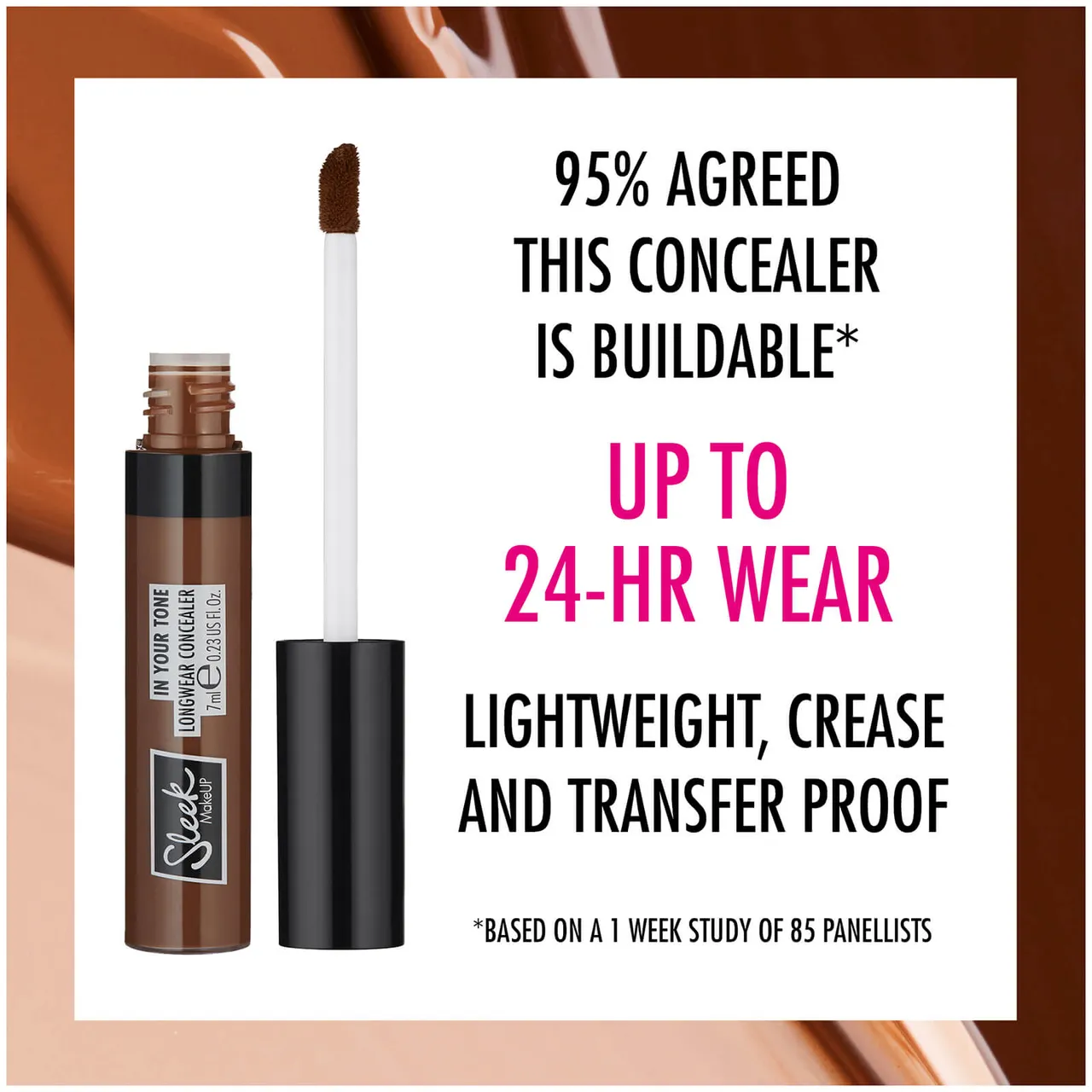 Sleek MakeUP in Your Tone Longwear Concealer 7ml (Various Shades) - 4N