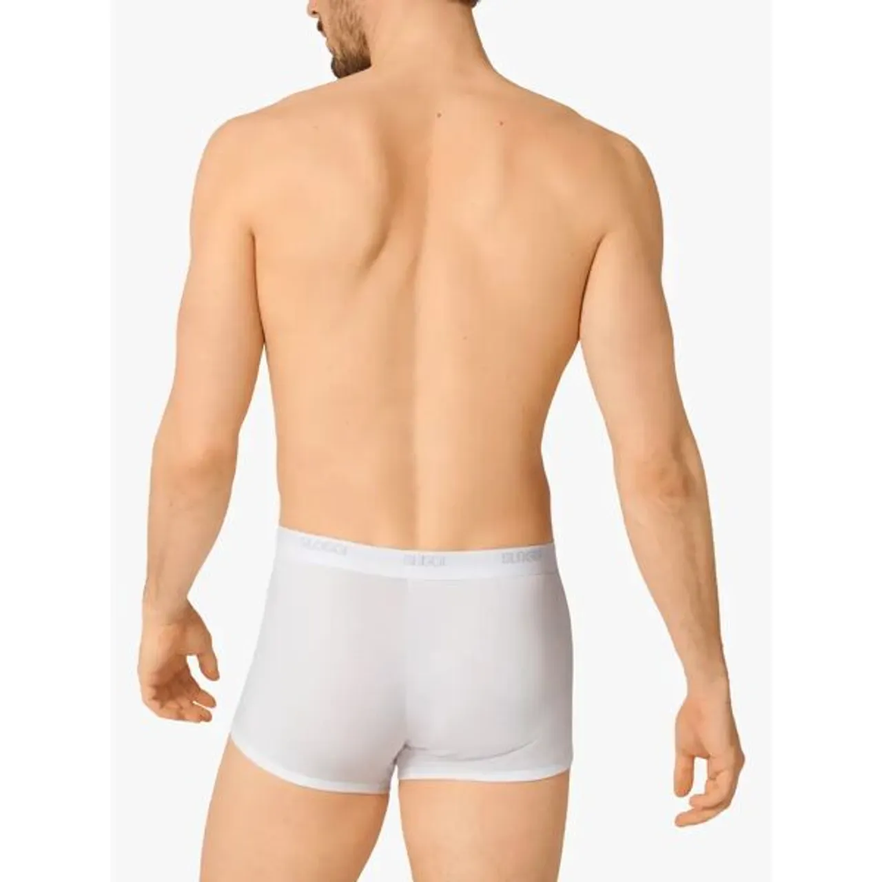 Sloggi Basic Shorts, Pack of 2, White - White - Male