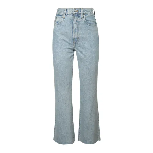 Slvrlake , Flared crop jeans Frankie ,Blue female, Sizes: