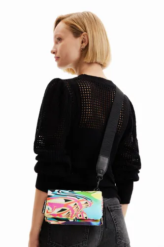 Small psychedelic crossbody bag - MATERIAL FINISHES - U