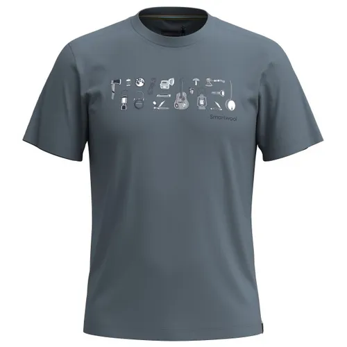 Smartwool - Gone Camping Graphic Short Sleeve Tee Slim Fit - Merino shirt