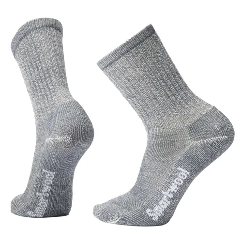 Smartwool Hike Classic Edition Light Cushion Crew Socks: Light Grey: