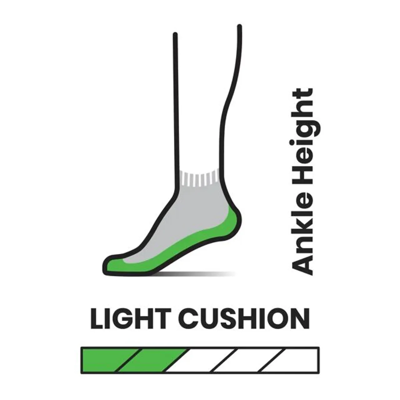 SmartWool Hike Light Cushion Crew Socks - Black - Female