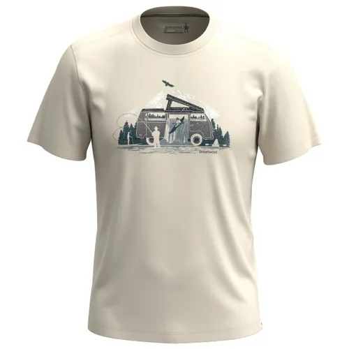 Smartwool - River Van Graphic Short Sleeve Tee Slim Fit - Merino shirt