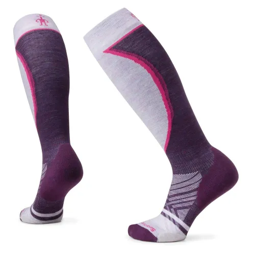 Smartwool Womens Ski TC OTC Socks: Purple Iris: L