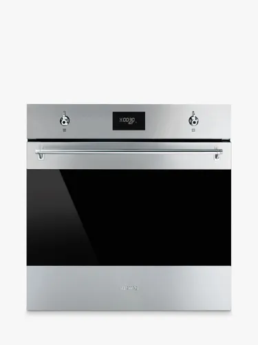 Smeg Classic SFP6301TVX Built in Single Electric Oven, A+ Energy Rating, Stainless Steel - Stainless Steel - Unisex