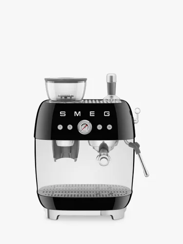 Smeg EGF03 Espresso Machine - Black - Unisex