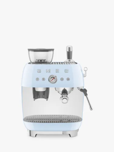 Smeg EGF03 Espresso Machine - Pastel Blue - Unisex