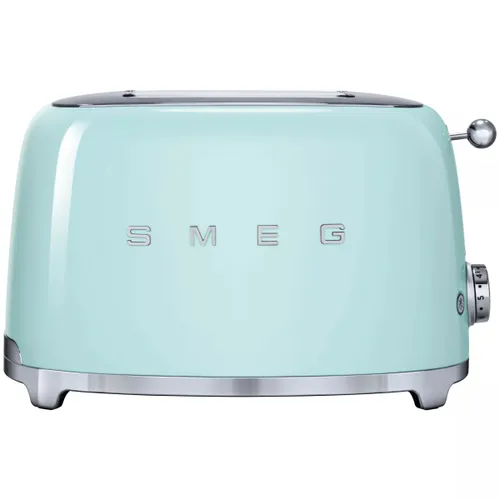 Smeg TSF01 2-Slice Toaster - Pastel Green - Unisex