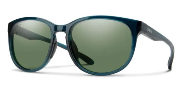 Smith LAKE SHASTA Polarized QM4/L7 Women's Sunglasses Blue Size 56
