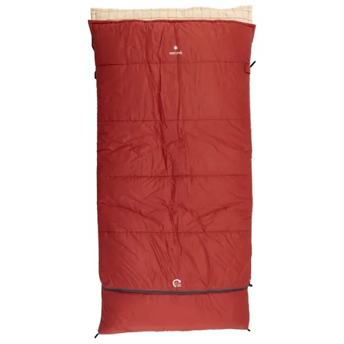 Snow Peak - Sleeping Bag Ofuton Wide - Synthetic sleeping bag red