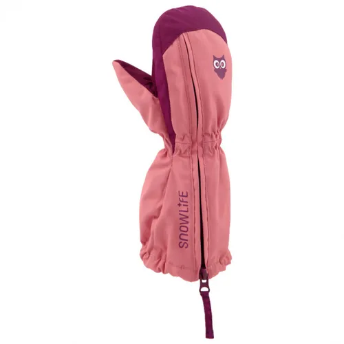 Snowlife - Baby Mini Mitten - Gloves size BXS, pink