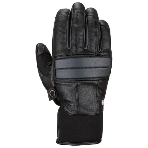 Snowlife - Classic Leather Glove - Gloves size XL, black/grey