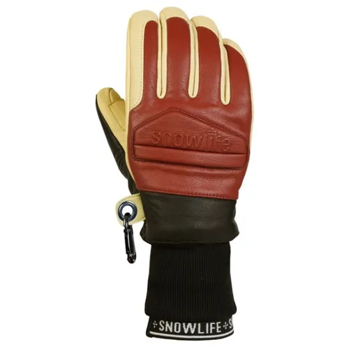 Snowlife - Women's Classic Leather Glove - Gloves size S, red