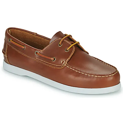 So Size  MALIK  men's Boat Shoes in Brown