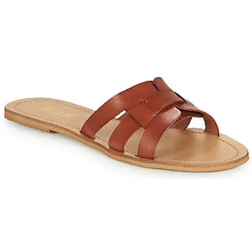 So Size  MELINDA  women's Mules / Casual Shoes in Brown