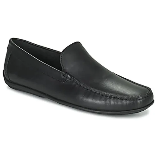 So Size  MILLIE  men's Loafers / Casual Shoes in Black