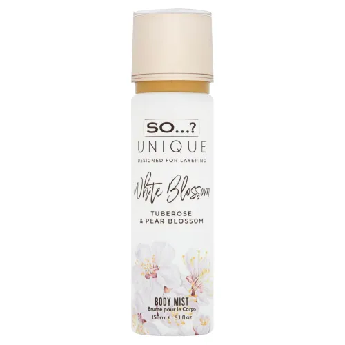 So…? Unique Womens White Blossom Body Mist Fragrance