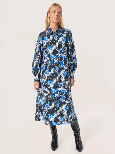 Soaked In Luxury Nicasia Shirt Dress, Beaucoup Ditzy - Beaucoup Ditzy - Female