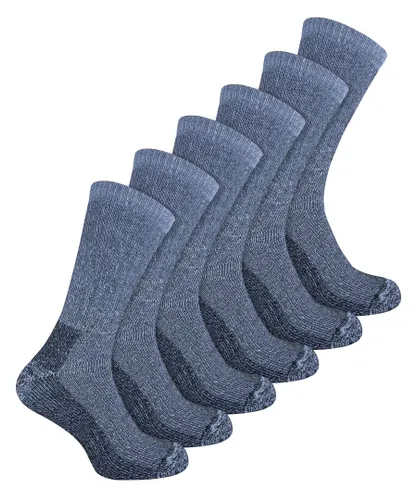 Sock Snob 6 Pair Multipack Mens Wool Socks