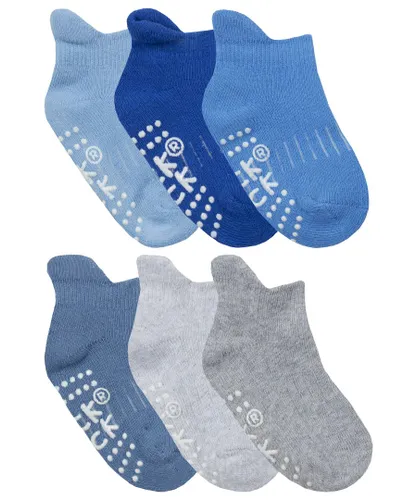 Sock Snob Baby Girl 12 Pairs Anti Slip Trainer Socks