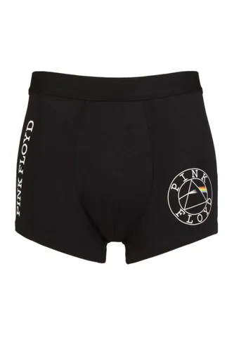 SOCKSHOP Music Collection 1 Pack Pink Floyd Boxer Shorts Black Small