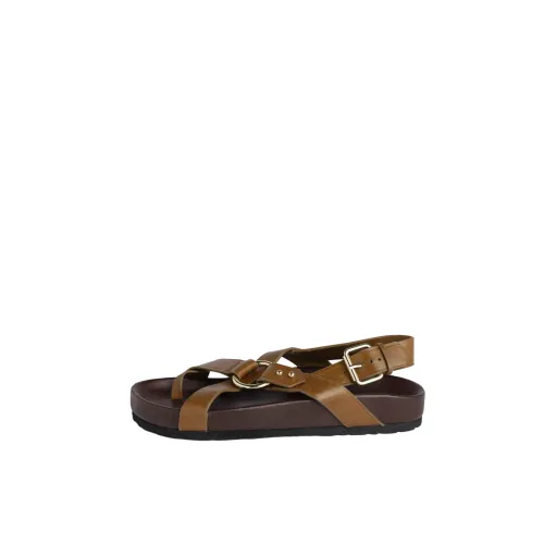 Soeur , Soeur Flat shoes Leather Brown ,Brown female, Sizes: