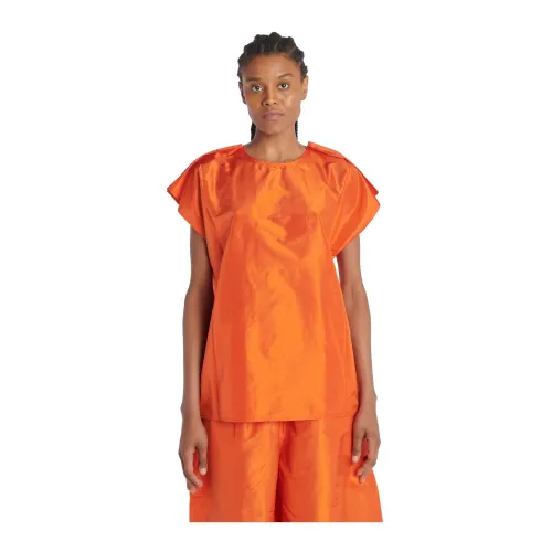 Sofie D'hoore , Sofie D;Hoore Shirts Orange ,Orange female, Sizes: