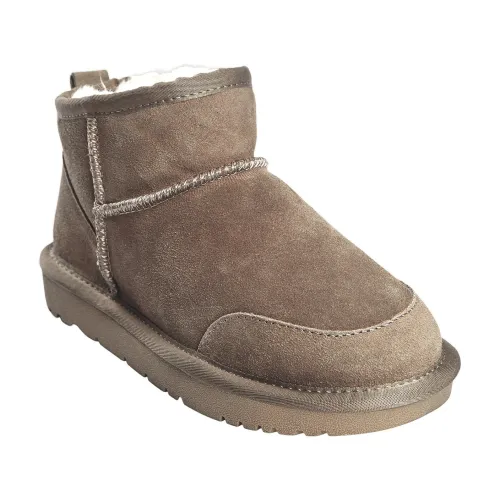 Sofie Schnoor , Chunky Sole Winter Boots Beige T ,Beige female, Sizes: