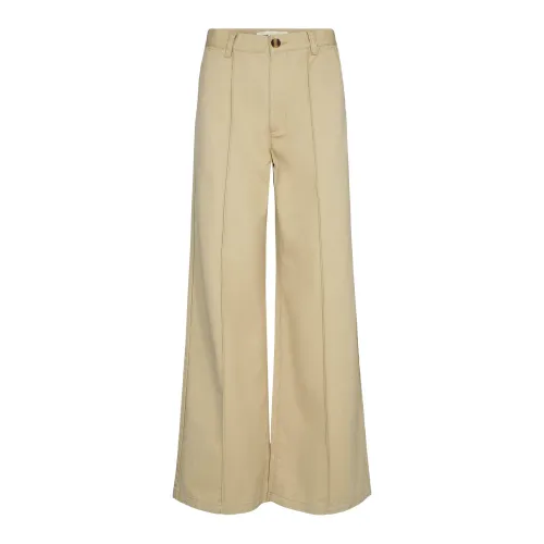 Sofie Schnoor , Stylish Camel Trousers S231343 ,Beige female, Sizes:
